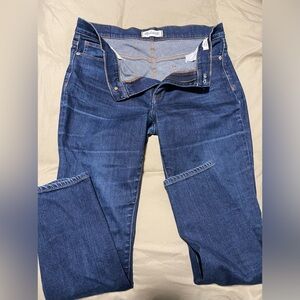 Madewell jeans size 31 high riser skinny.